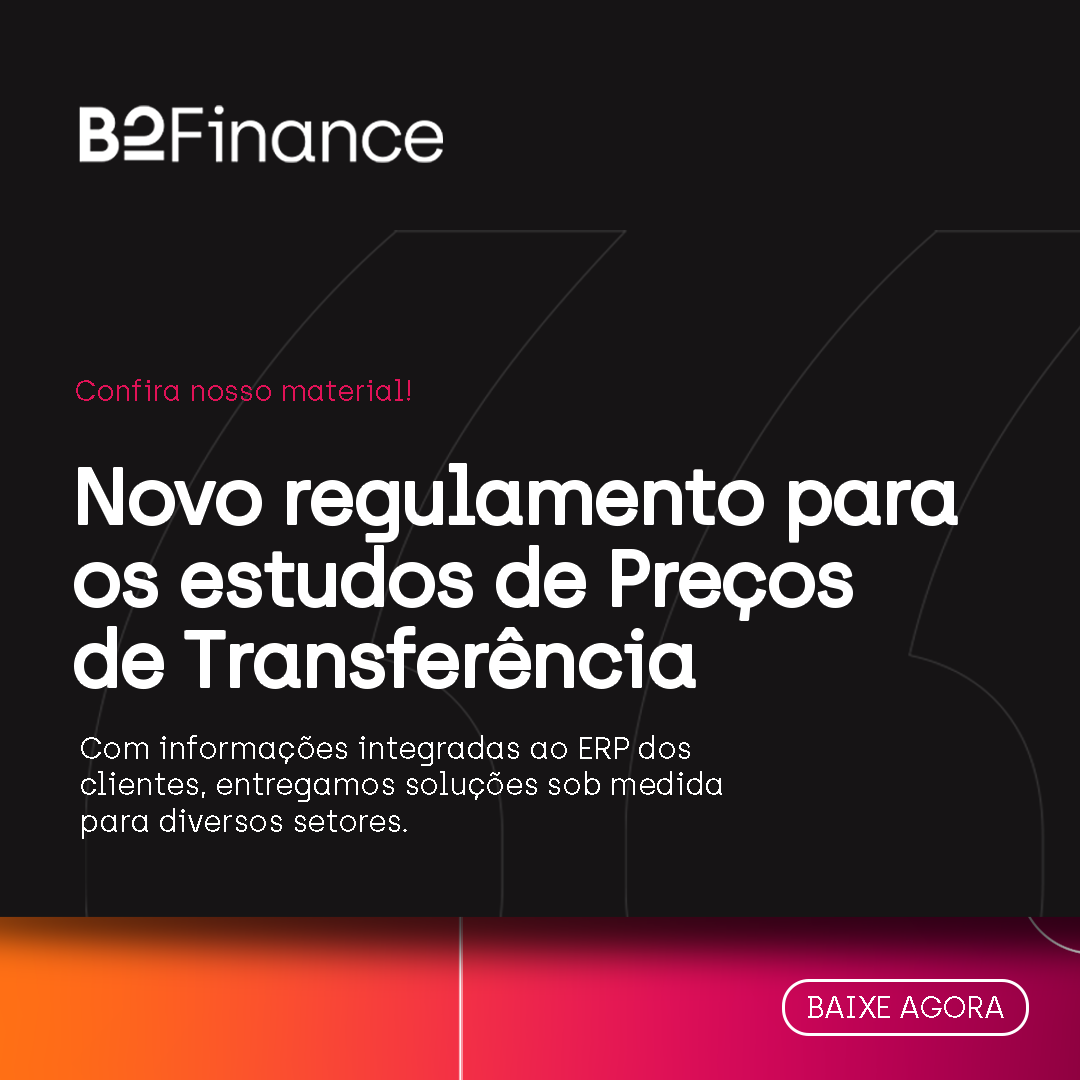 novo regulamento para o cálculo de Preços de Transferência