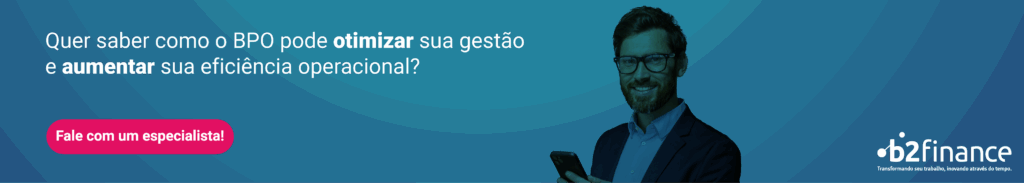 Imagem de um call to action sobre os serviços de BPO da b2finance.